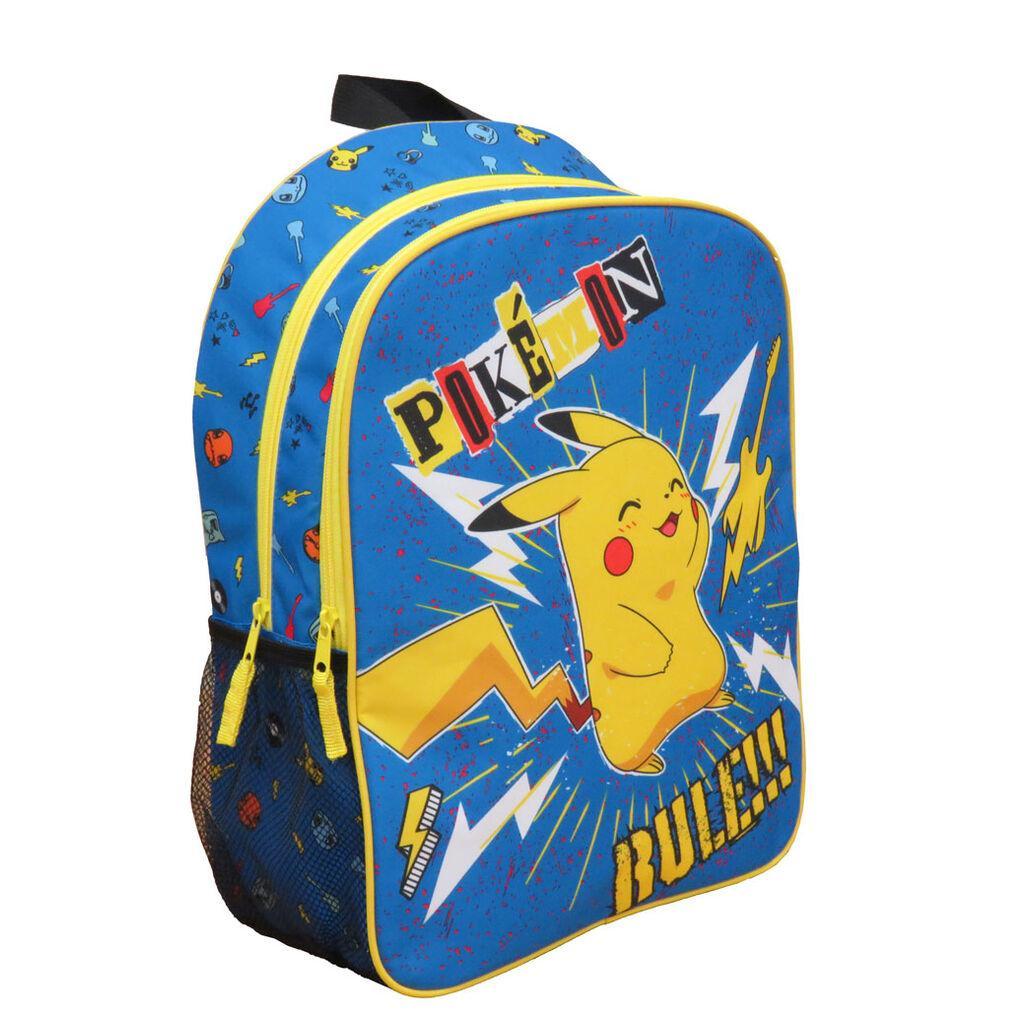 Mochila adaptável pokémon pikachu 41cm