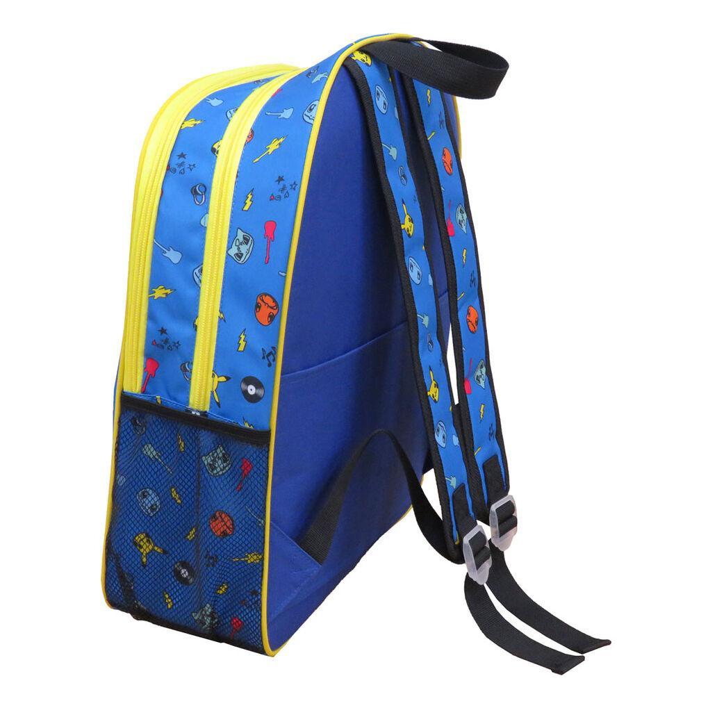 Mochila adaptável pokémon pikachu 41cm