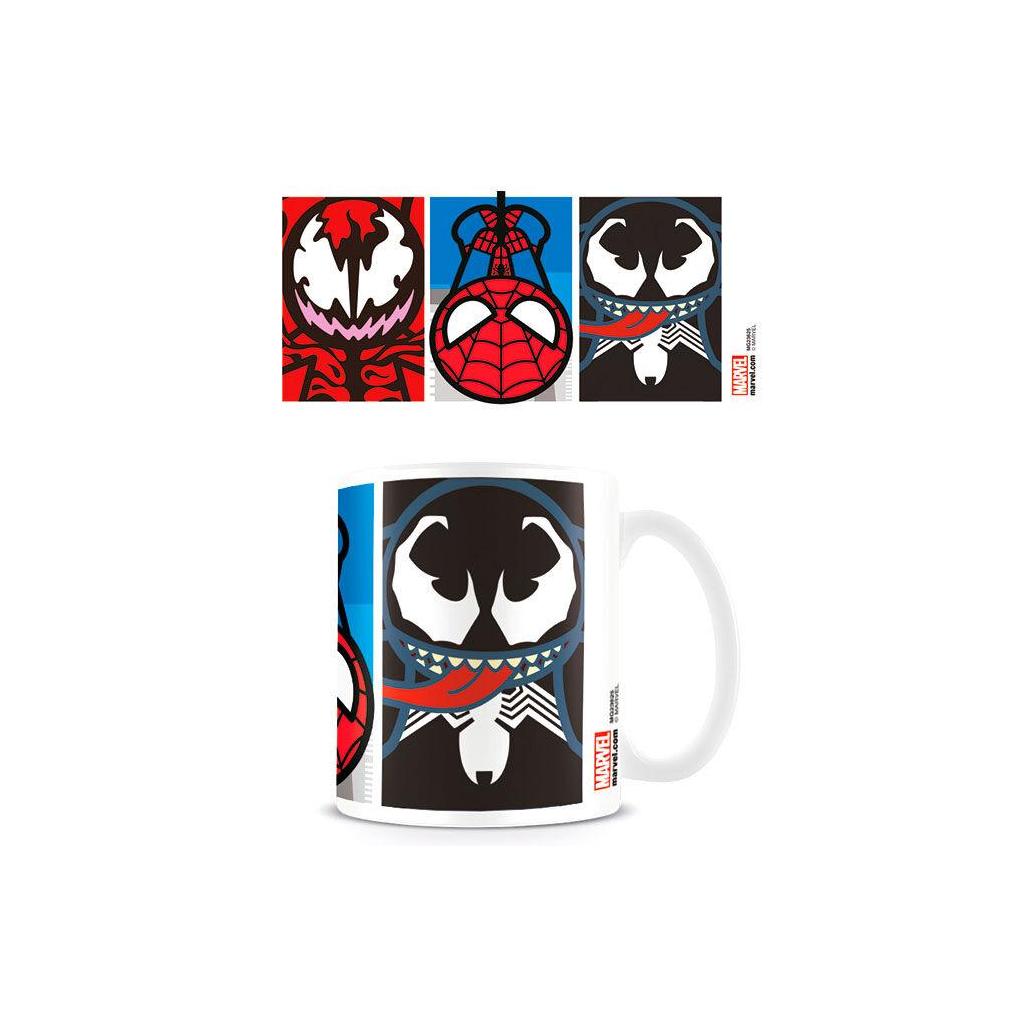 Caneca marvel spiderman venom kawaii