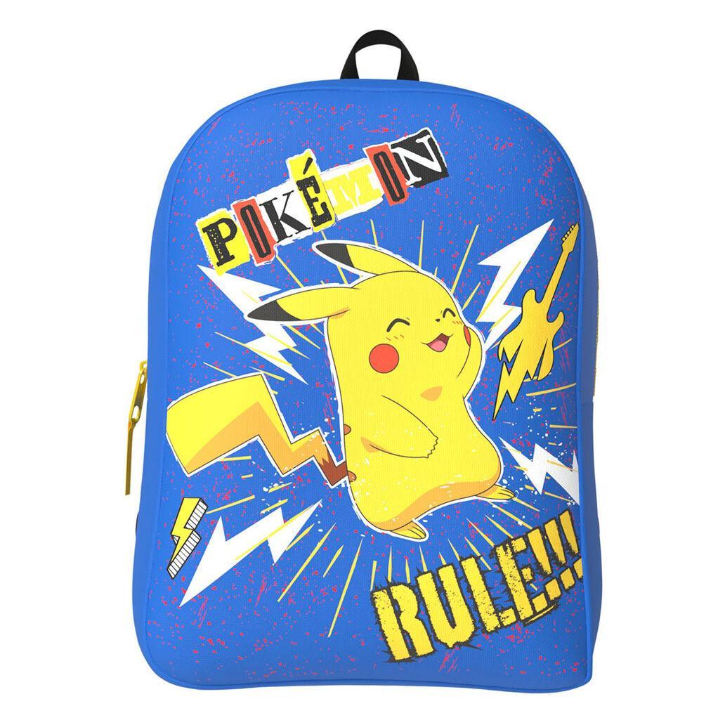 Mochila pokemon pikachu 30cm