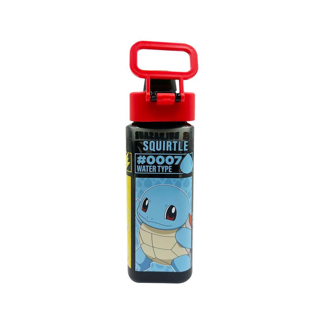 Garrafa quadrada pokemon 500ml