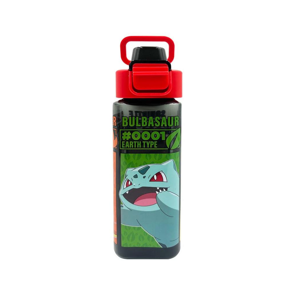 Garrafa quadrada pokemon 500ml