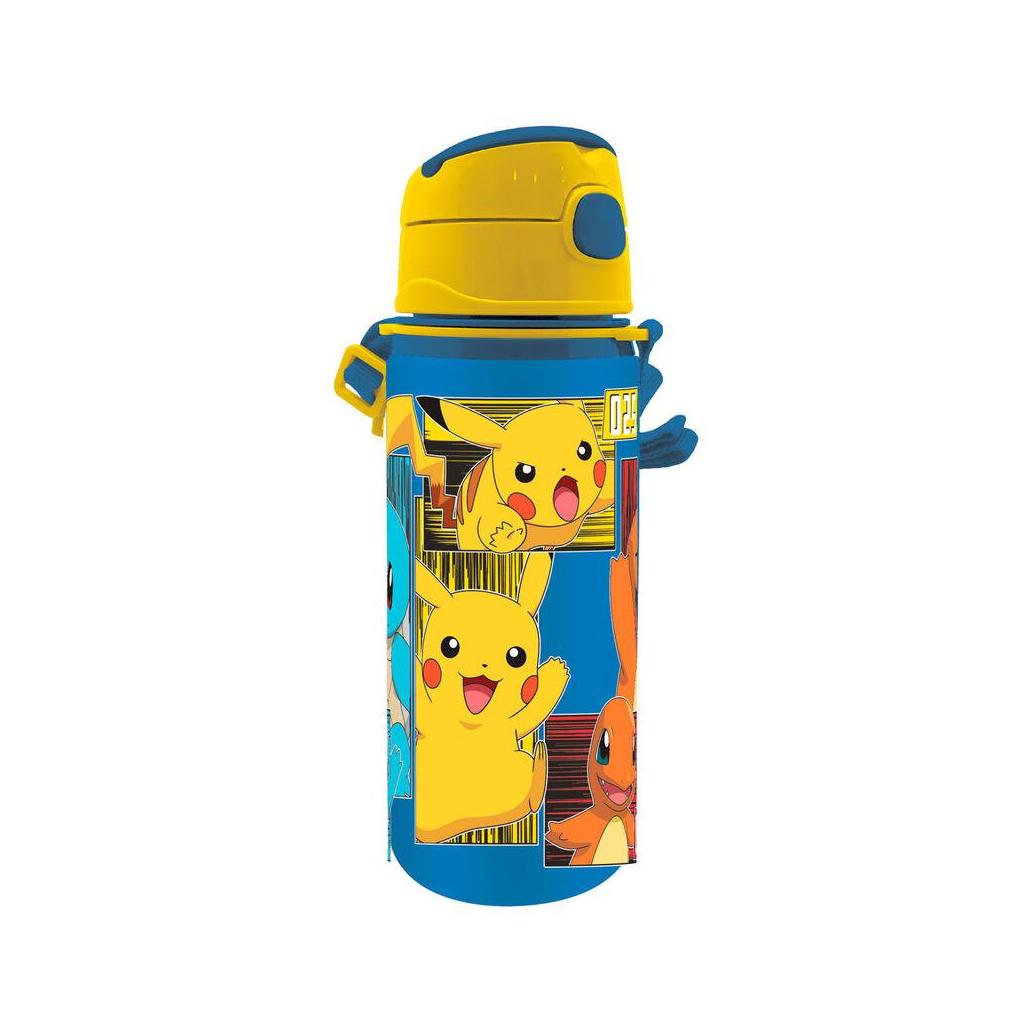 Garrafa de alumínio sortida pokemon 600ml