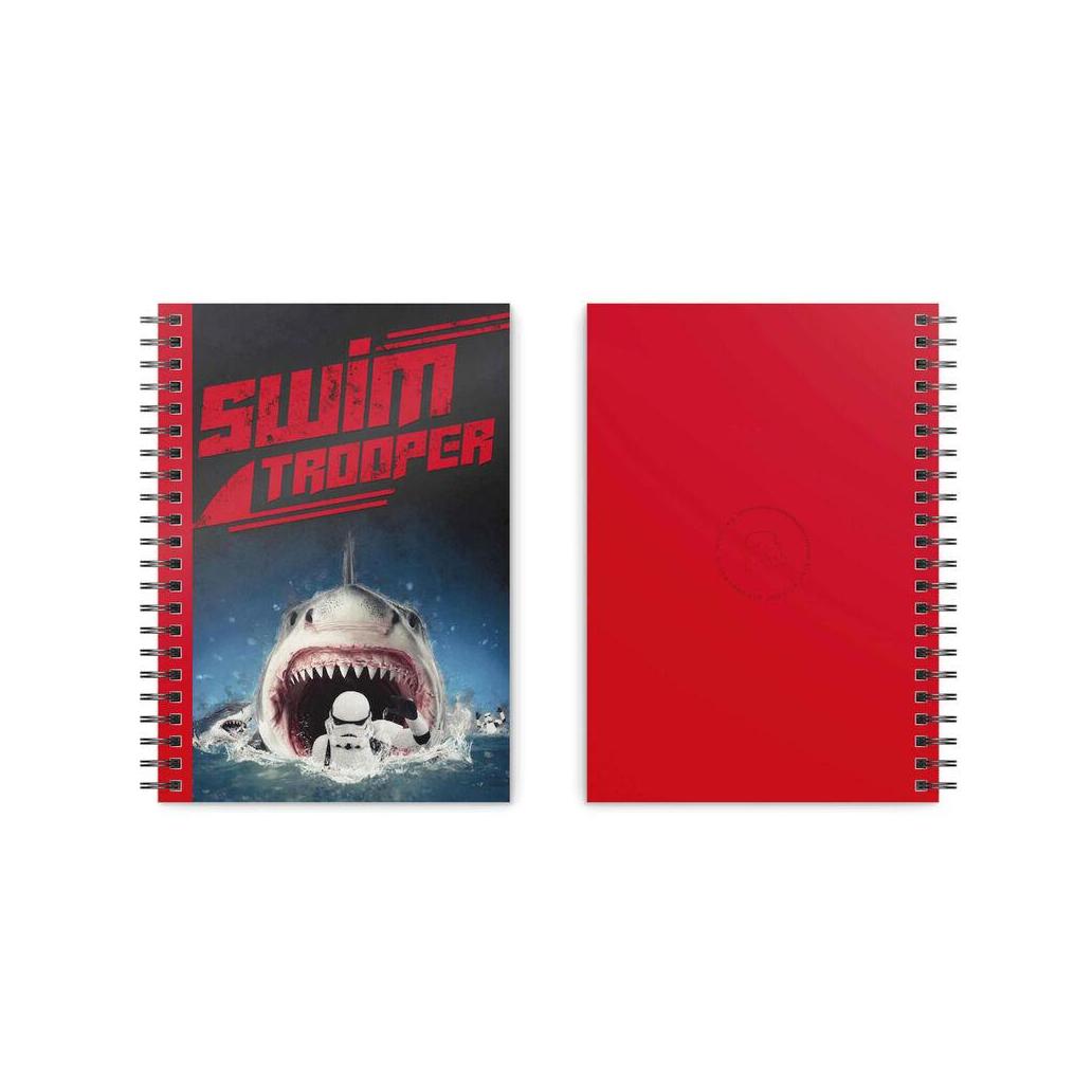 Caderno stormtrooper swimtrooper a5 original