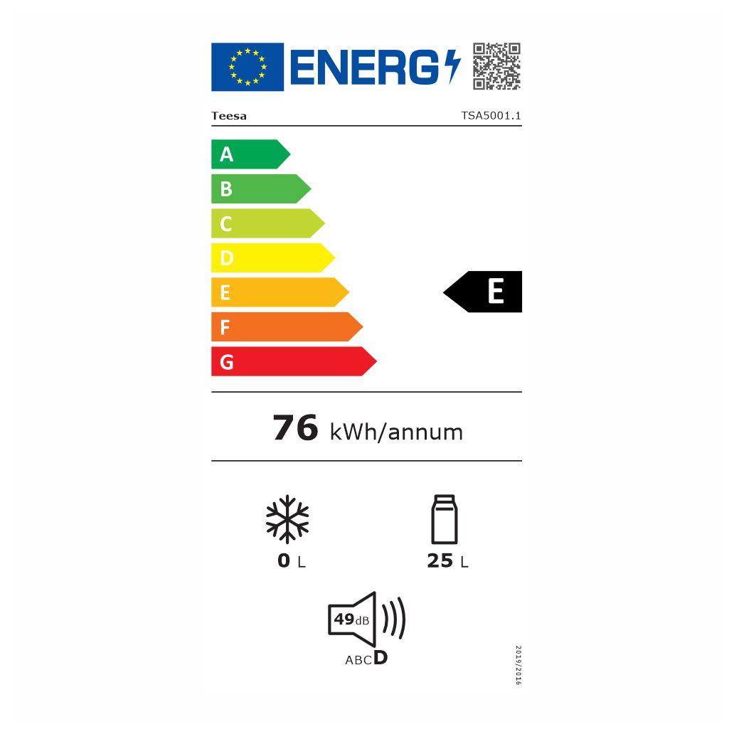 Geleira elétrica c/ função de aquecimento 25l ac-dc teesa