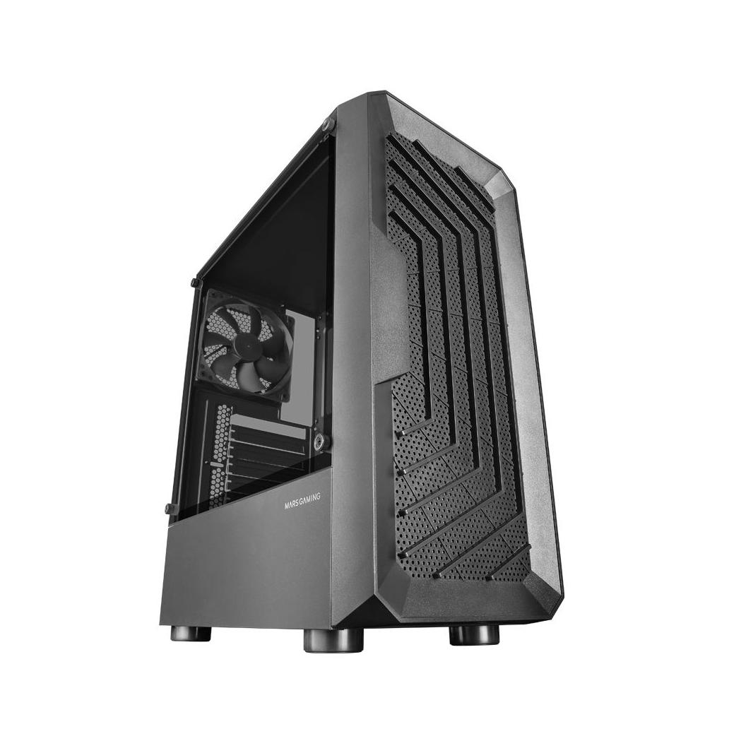 Caixa mars gaming mc-2000, atx case, side window, frontal me