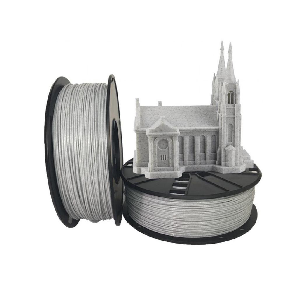 Filamento para impressora 3d pla 1.75mm 1kg marmore