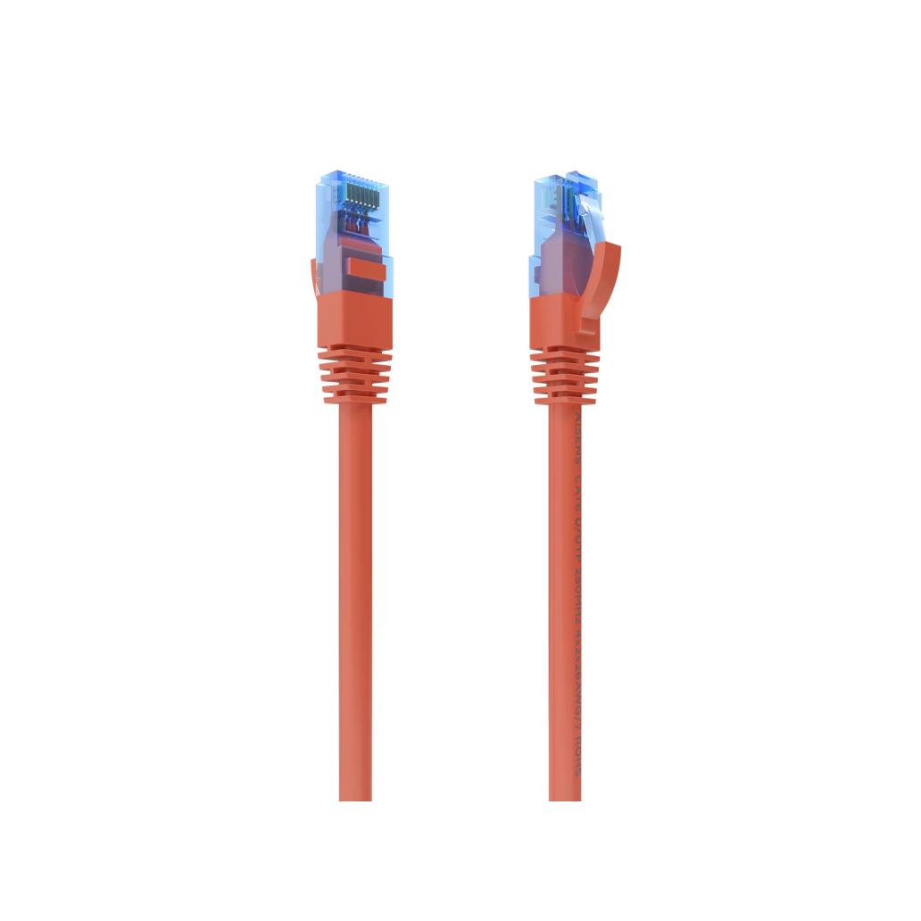 Aisens cabo de rede rj45 patch cord cat.6 utp awg26 cca verm
