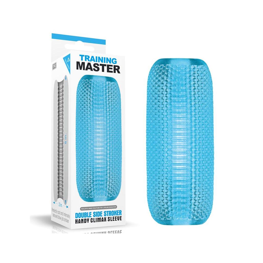 Masturbador double side stroker azul