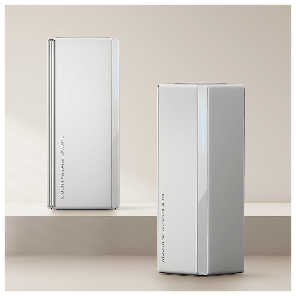Mesh System Xiaomi AX3000 NE (Pack x2) 2.4 GHz/5GHz Wi-Fi 6