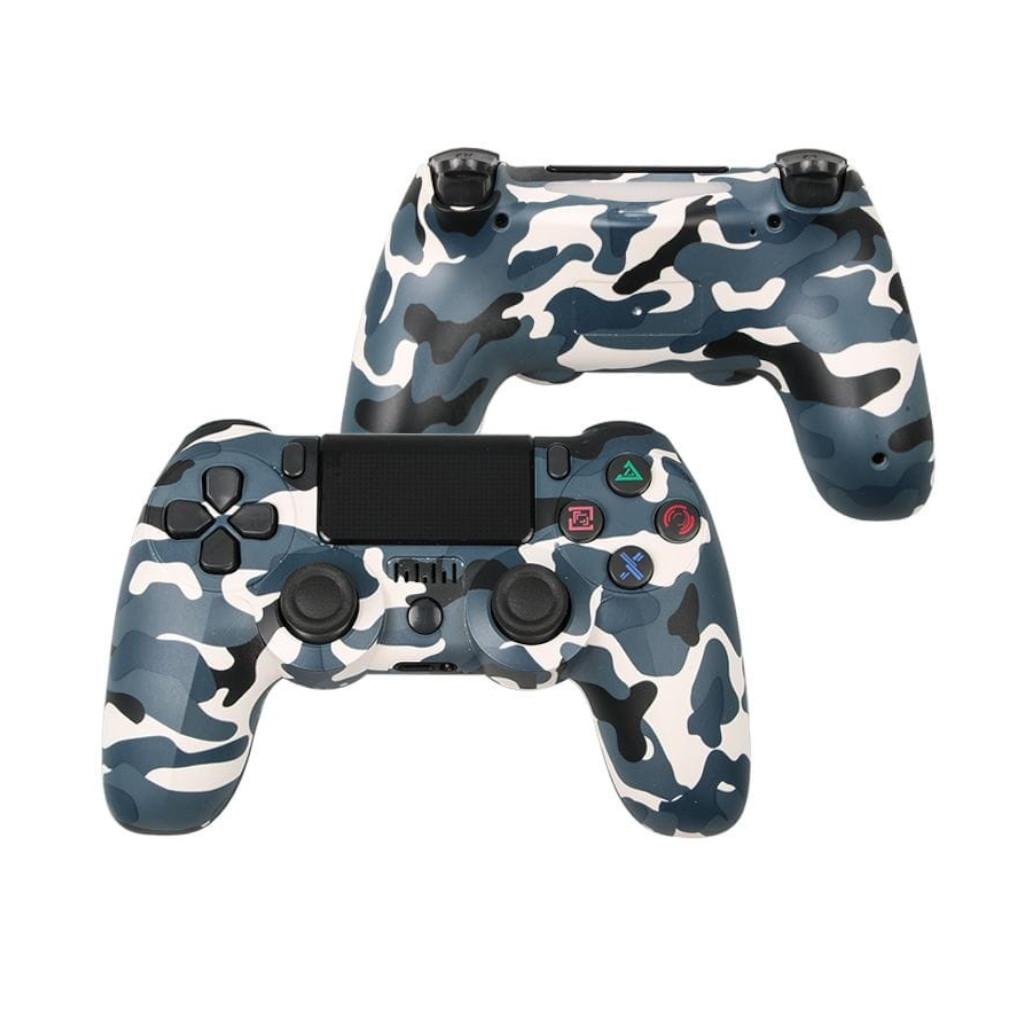 Gamepad PS4 Powergaming V2 Azul Camuflagem Azul