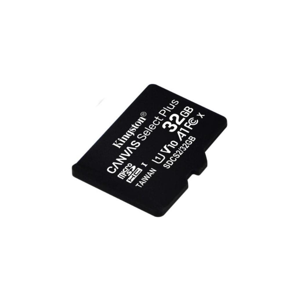 Micro sd kingston canvas select plus 32gb microsd hc class 1