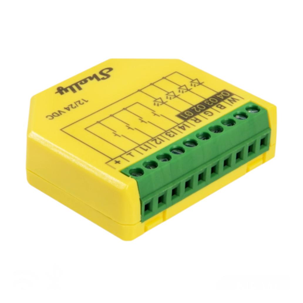 Controlador para Fitas LED Shelly PlusRGBW-PM Wifi/BT