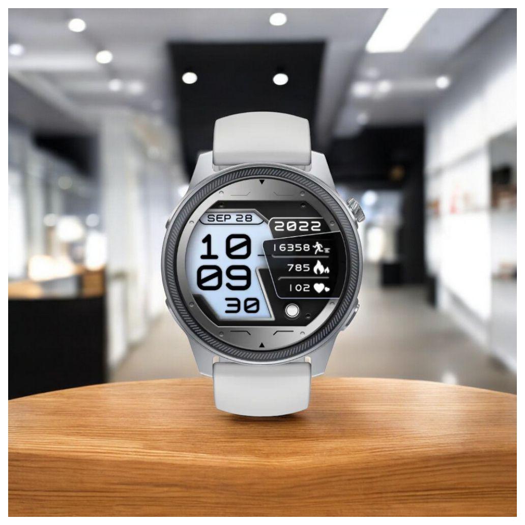 Smartwatch gps amoled p/ android ios cinzento ip67 denver