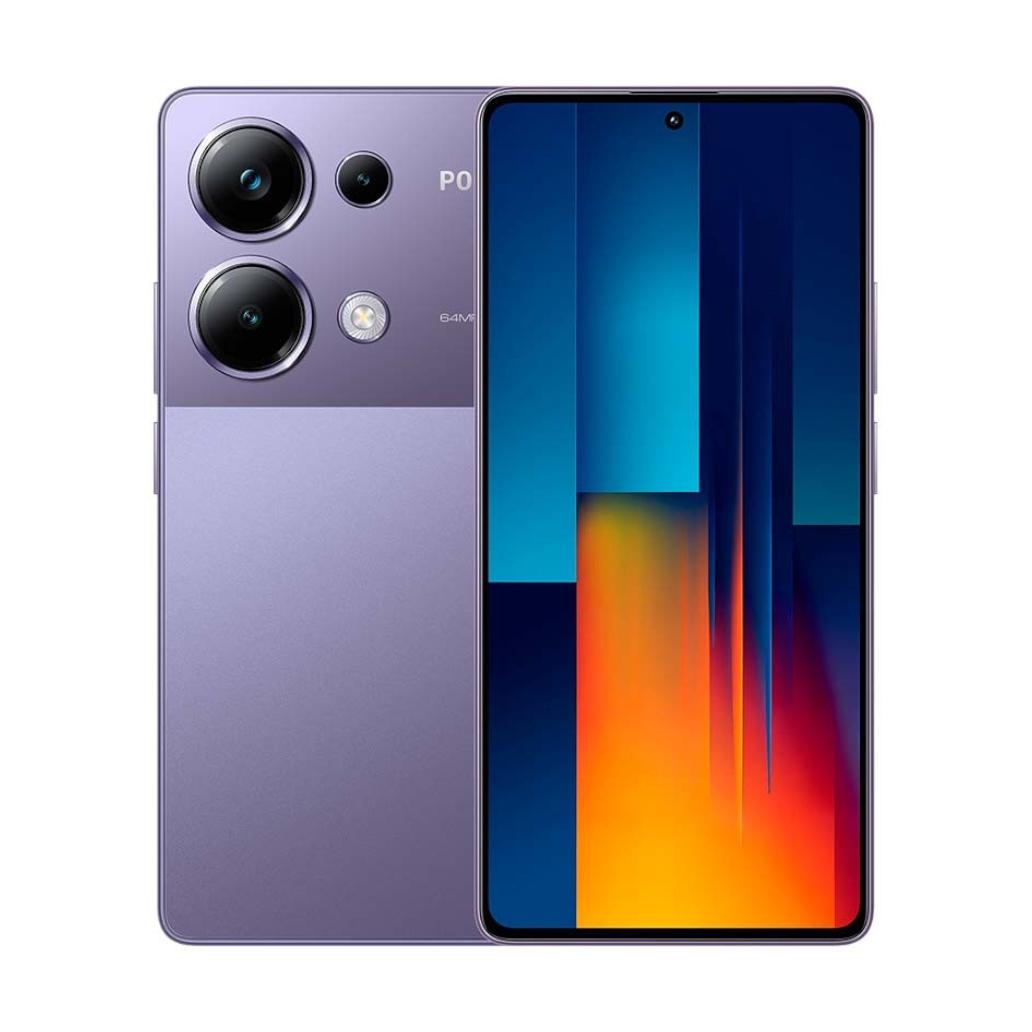Smartphone Xiaomi Poco M6 Pro 4G 8GB/256GB Roxo