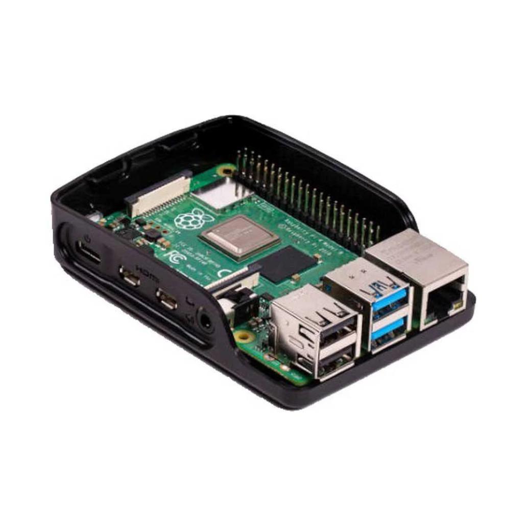 Caixa Preto Para Raspberry Pi 4 Model B