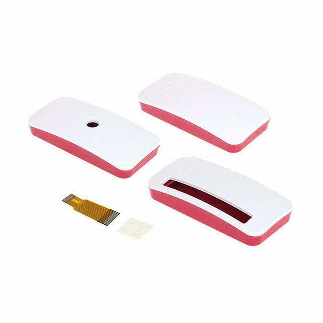 Caixa Vermelha/Branca Para Raspberry  P/ Pi Zero 3x Capas