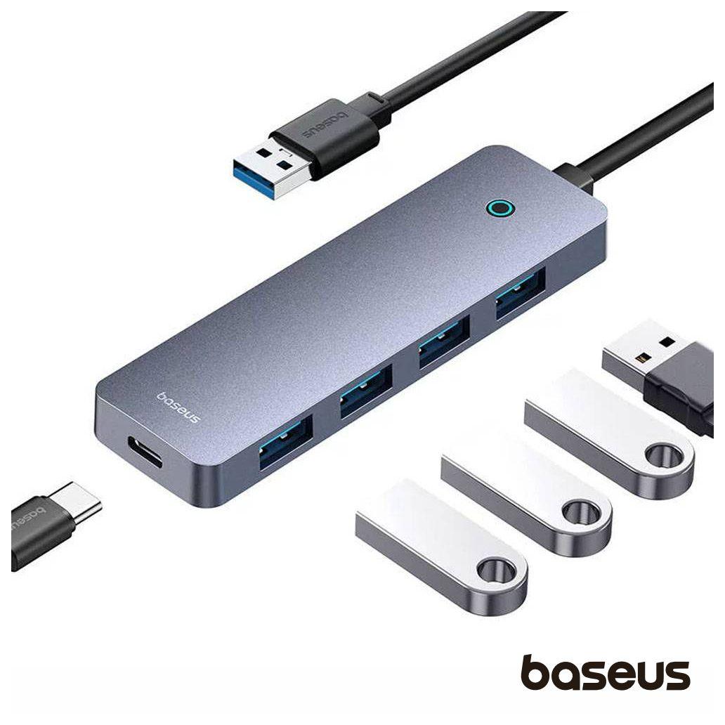 Hub usb-a para 4x usb-a 3.0 ultrajoy baseus