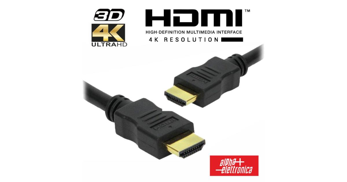 Cabo HDMI Dourado Macho / Macho 2.0 4K 15m LANBERG