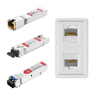 Conversores Tomadas e Módulos SFP