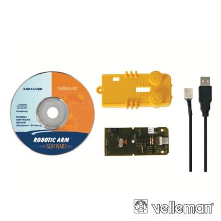 Usb Interface Para Kit Braço Robótico Ksr10 Velleman