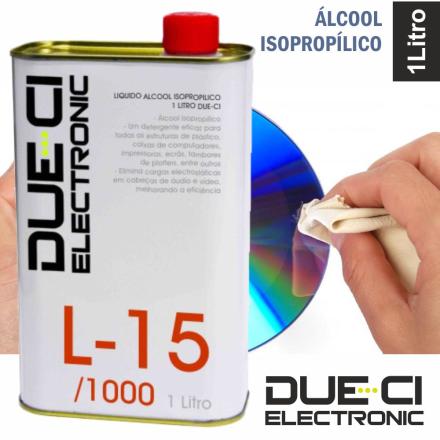 Liquido Álcool Isopropílico L-15 1 Litro Due-Ci
