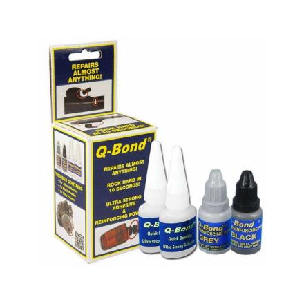 Kit Cola Ultra Forte De Reparação De Plástico E Metal Q-Bond