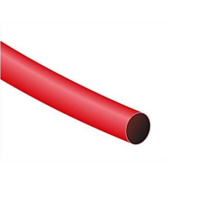 Manga Termoretrátil 12.7mm Vermelho 1 Metro
