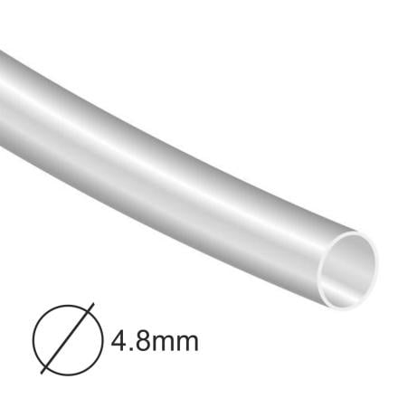 Manga Termoretrátil 4.8mm Transparente 1 Metro