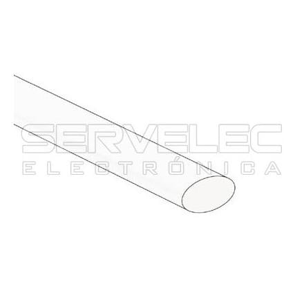 Manga Termoretrátil 9.5mm Branco 1 Metro