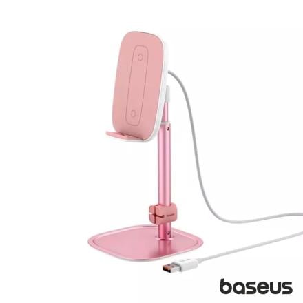 Suporte Universal Telemóvel C/ Carregador Indução QI BASEUS