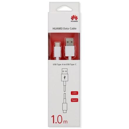 Cabo Usb 2.0 Tipo-A Macho / Tipo-C Macho Branco 1mt Huawei