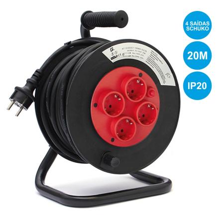 Extensão Eléctrica 4 Saídas 20m