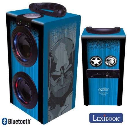 Coluna Bluetooth Portátil Bat/Mp3/USB/AUX DENVER – Ledistronica, Lda