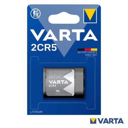 Pilha Lithium 2CR5 6v Blister VARTA