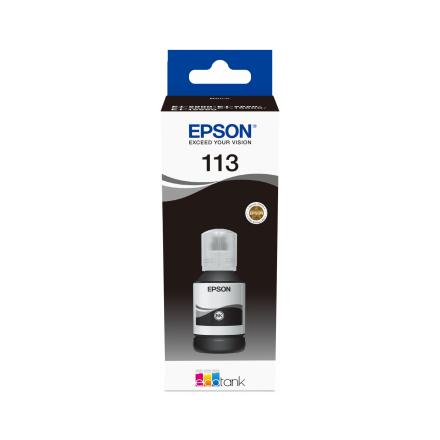Recarga de tinta EPSON EcoTank 113 Preta