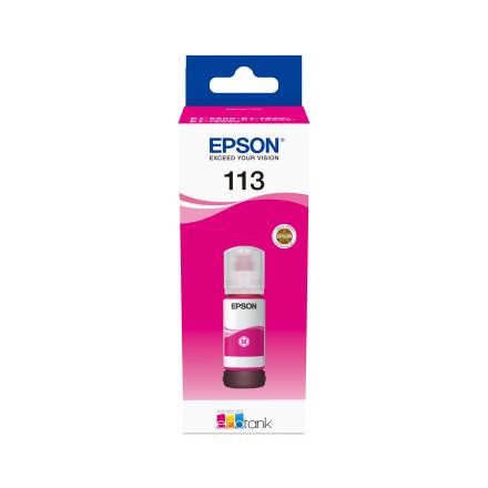 Recarga de tinta EPSON EcoTank 113 Magenta