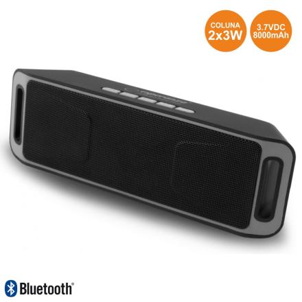 Coluna Bluetooth Portátil 30W USB/MicroSD/AUX TWS IBIZA