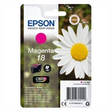 Tinteiro Epson Claria 18 Magenta Xp102 205 305 322 405 422