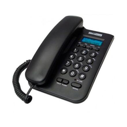 Telefone Fixo Maxcom Telefone Fixo Ktx100 Preto