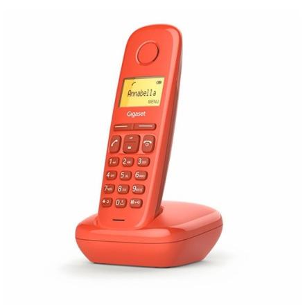 Telefone Digital Wireless Gigaset A170 Vermelho