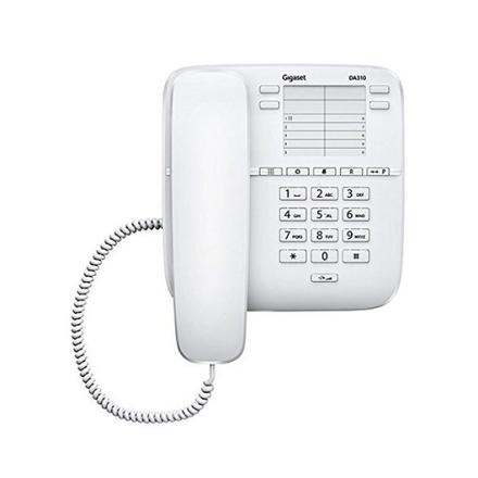 Telefone Permanente Gigaset Branco Da310