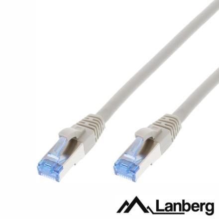 Cabo S/FTP LSZH CAT6A 1m Cinza LANBERG