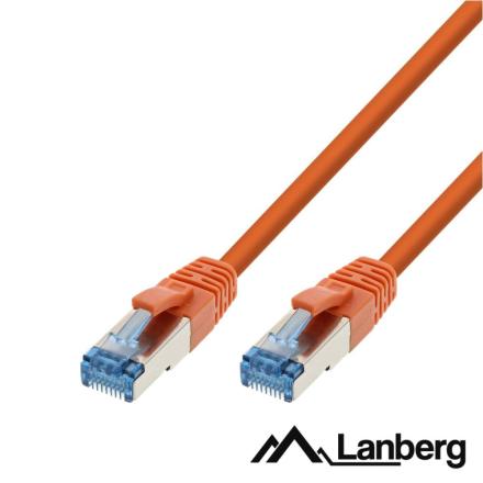 Cabo S/FTP LSZH CAT6A 15m Laranja LANBERG