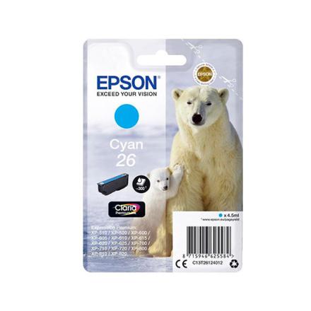 Cartucho Orig Epson Claria 26 Cian