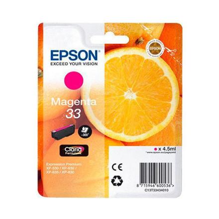 Cartucho Orig Epson C13t33434012 33 Magenta