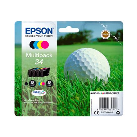 Cartucho Orig Epson 34 Múltipla Bk / Y / C / M