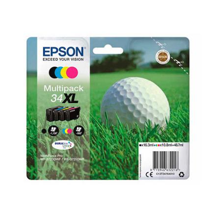 Cartucho Orig Epson 34xl Múltipla Bk / Y / C / M