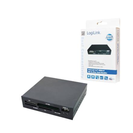 Leitor de Cartões Logilink Cr0012 Com Porta Usb 2.0