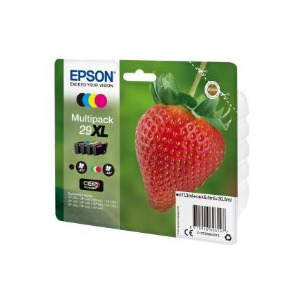 Tinteiro Pack 4 (Preto/Amarelo/Cian/Magenta) 29xl Epson